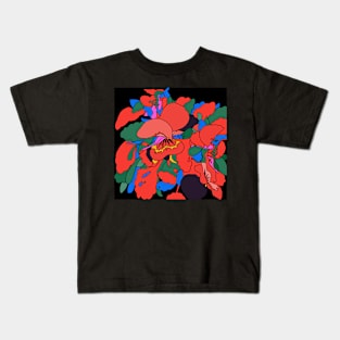 Big Flowers Kids T-Shirt